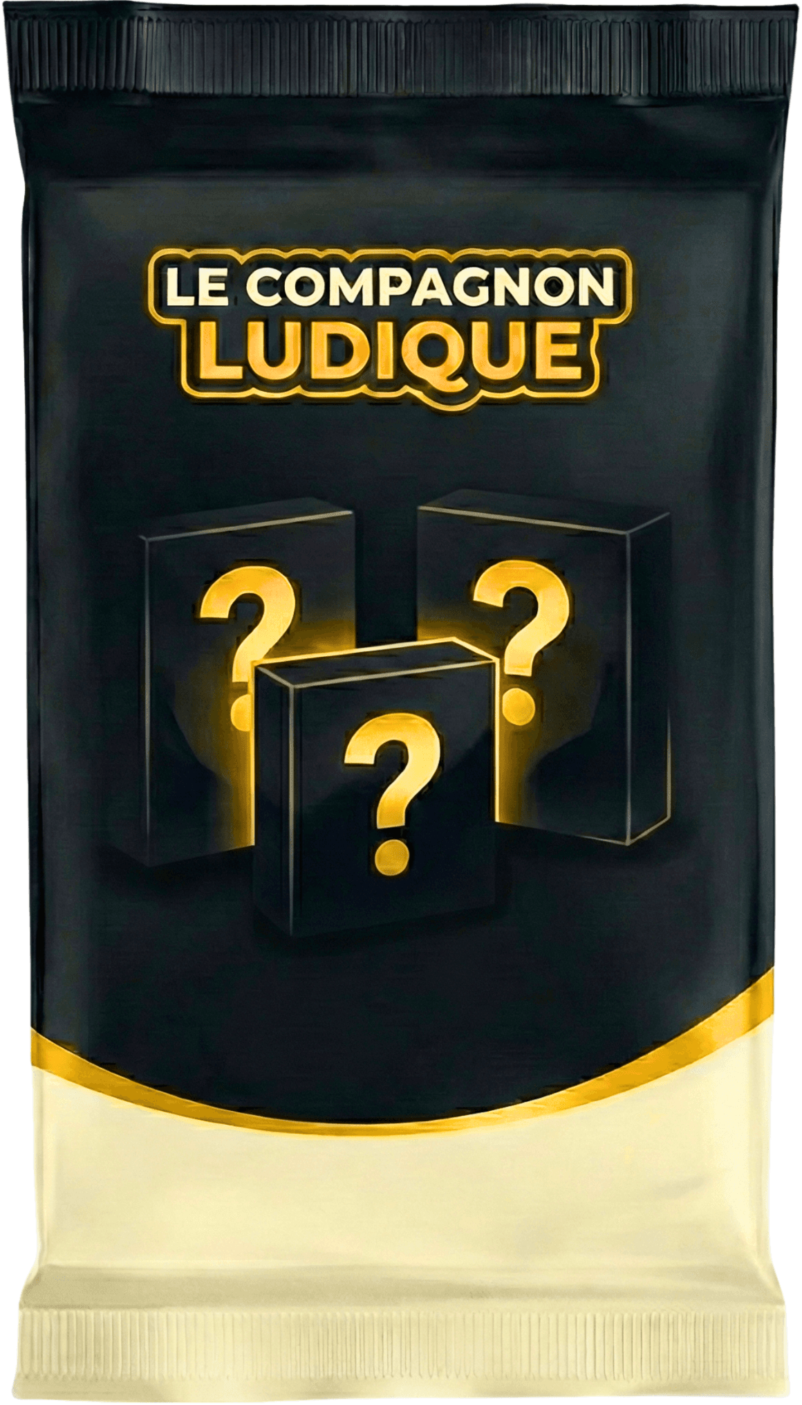 Moitié gauche du booster de cartes